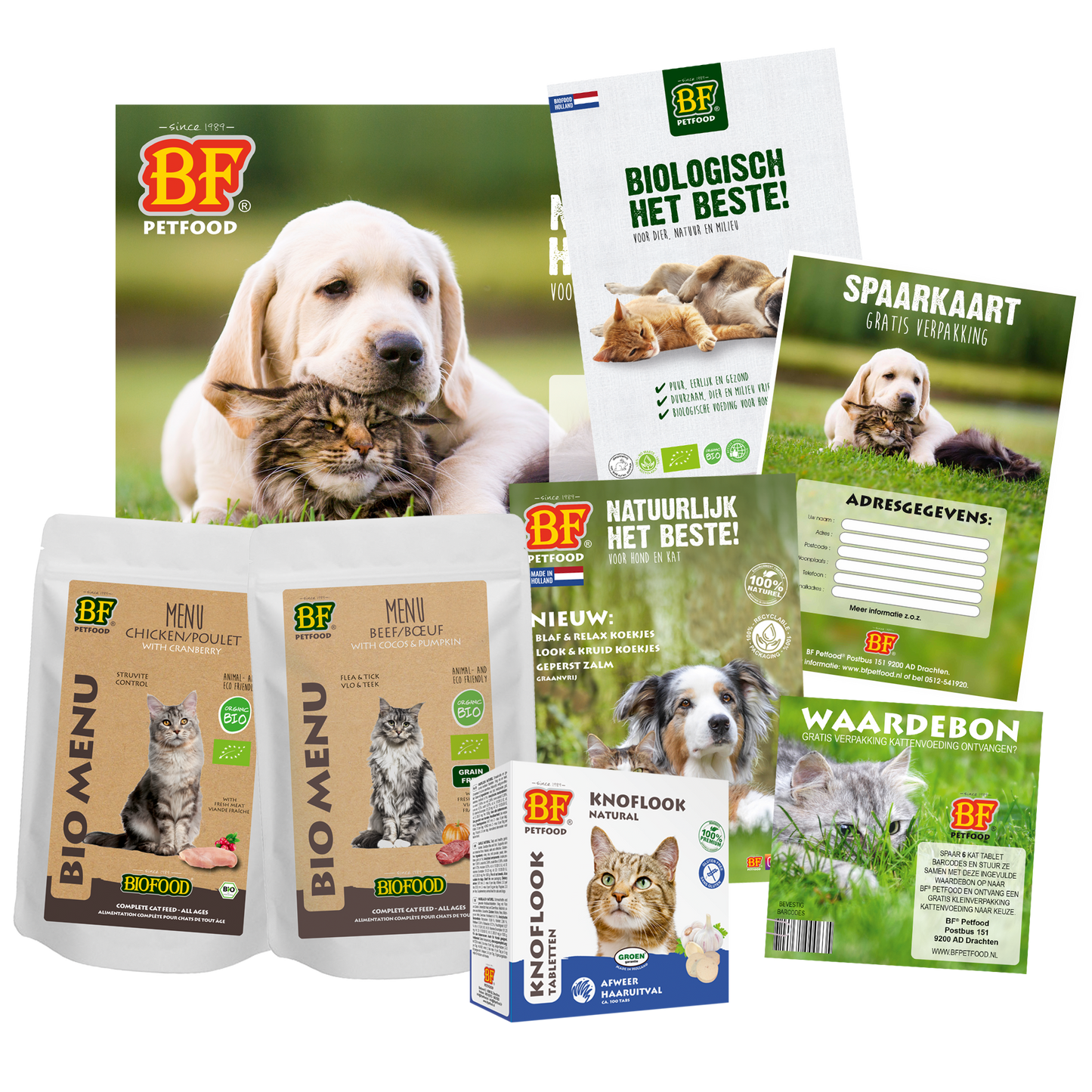 Gratis BIO proefpakket kat