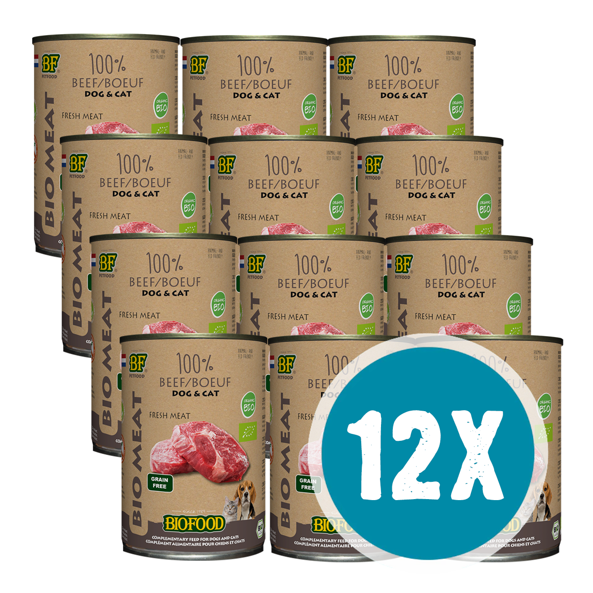BIOFOOD Bœuf 100% biologique