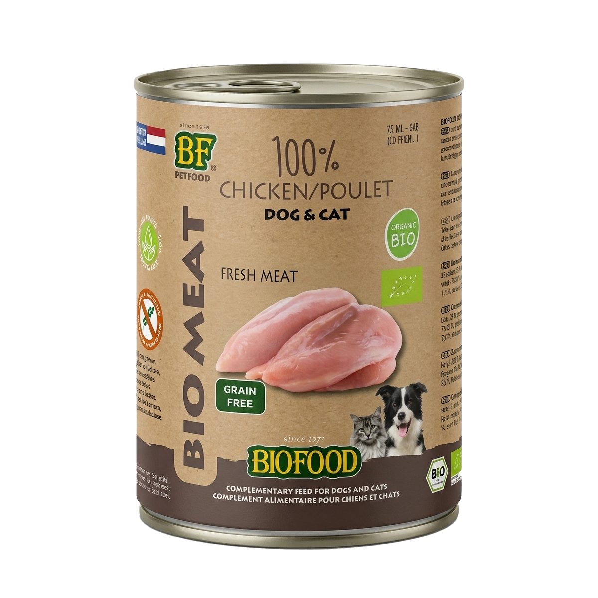 Poulet 100 % biologique BIOFOOD