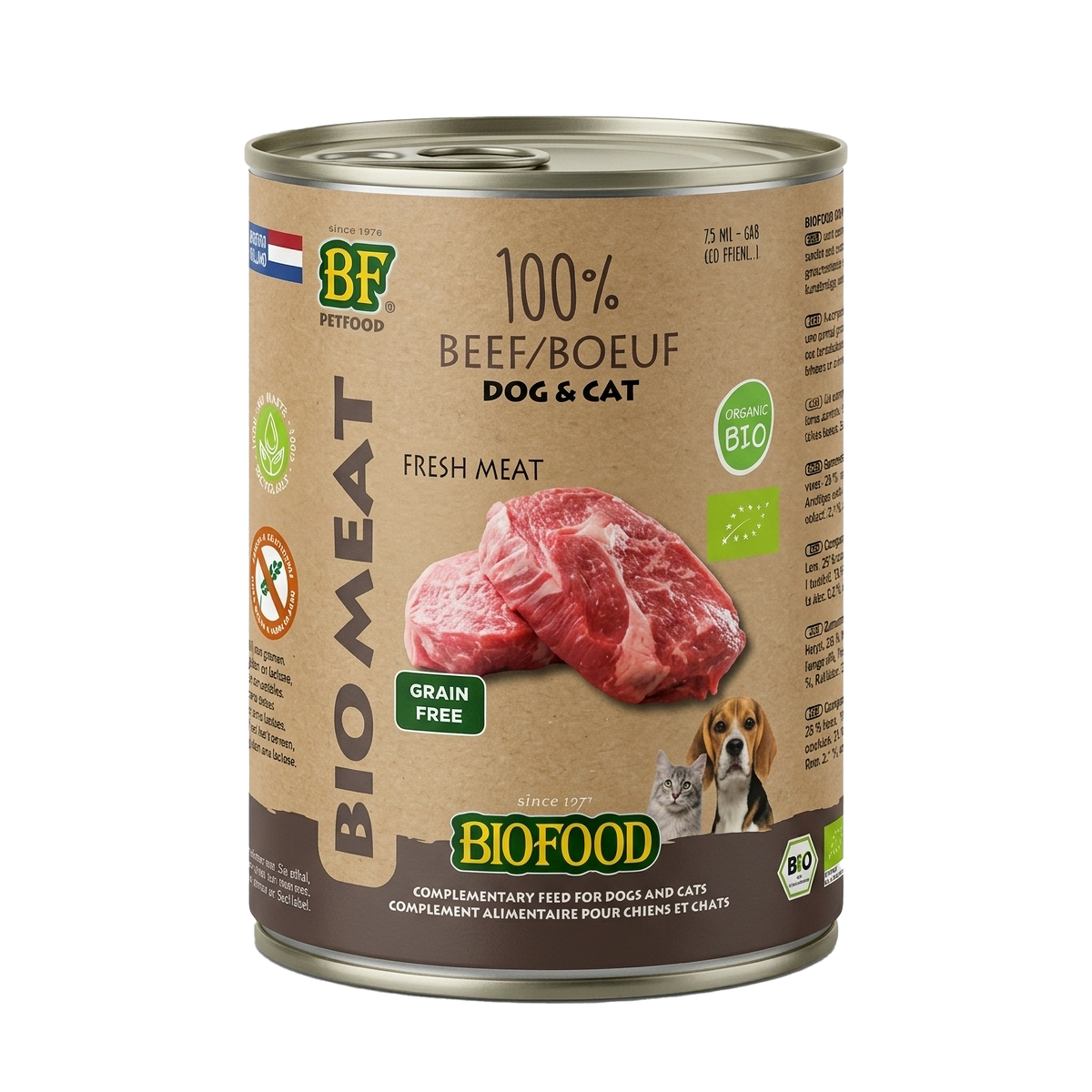 Bœuf 100% biologique BIOFOOD