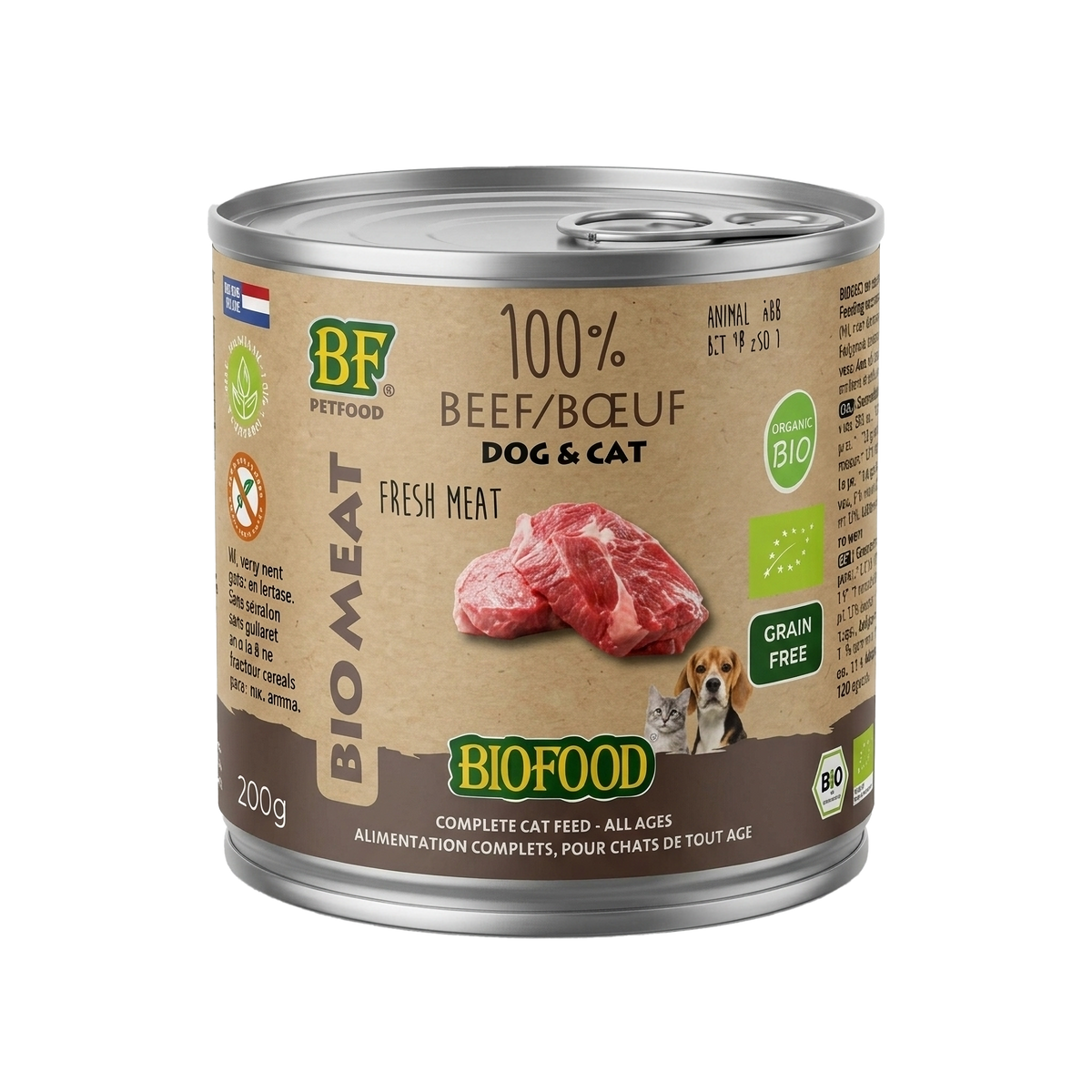 Bœuf 100% biologique BIOFOOD