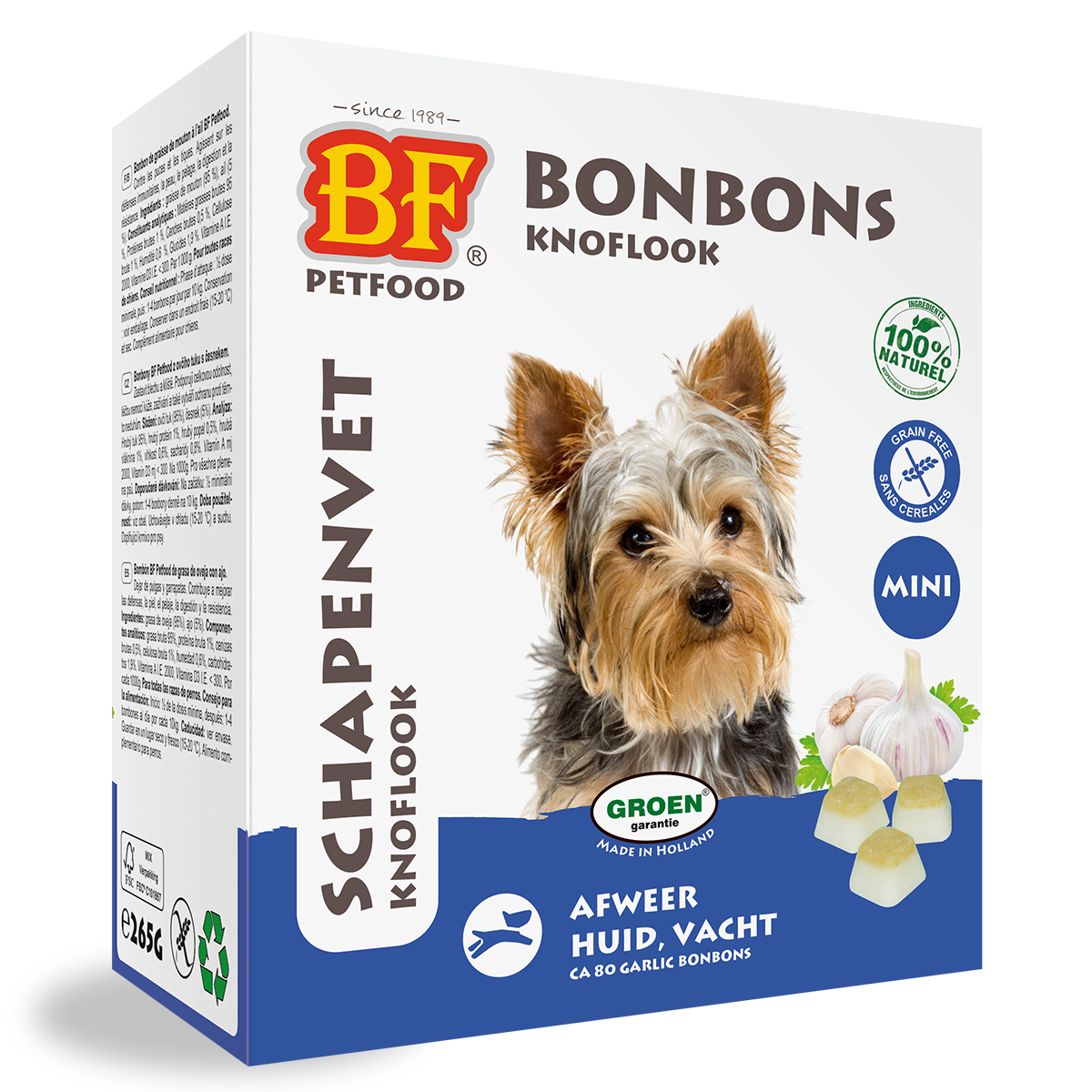 Schapenvet Knoflook Mini