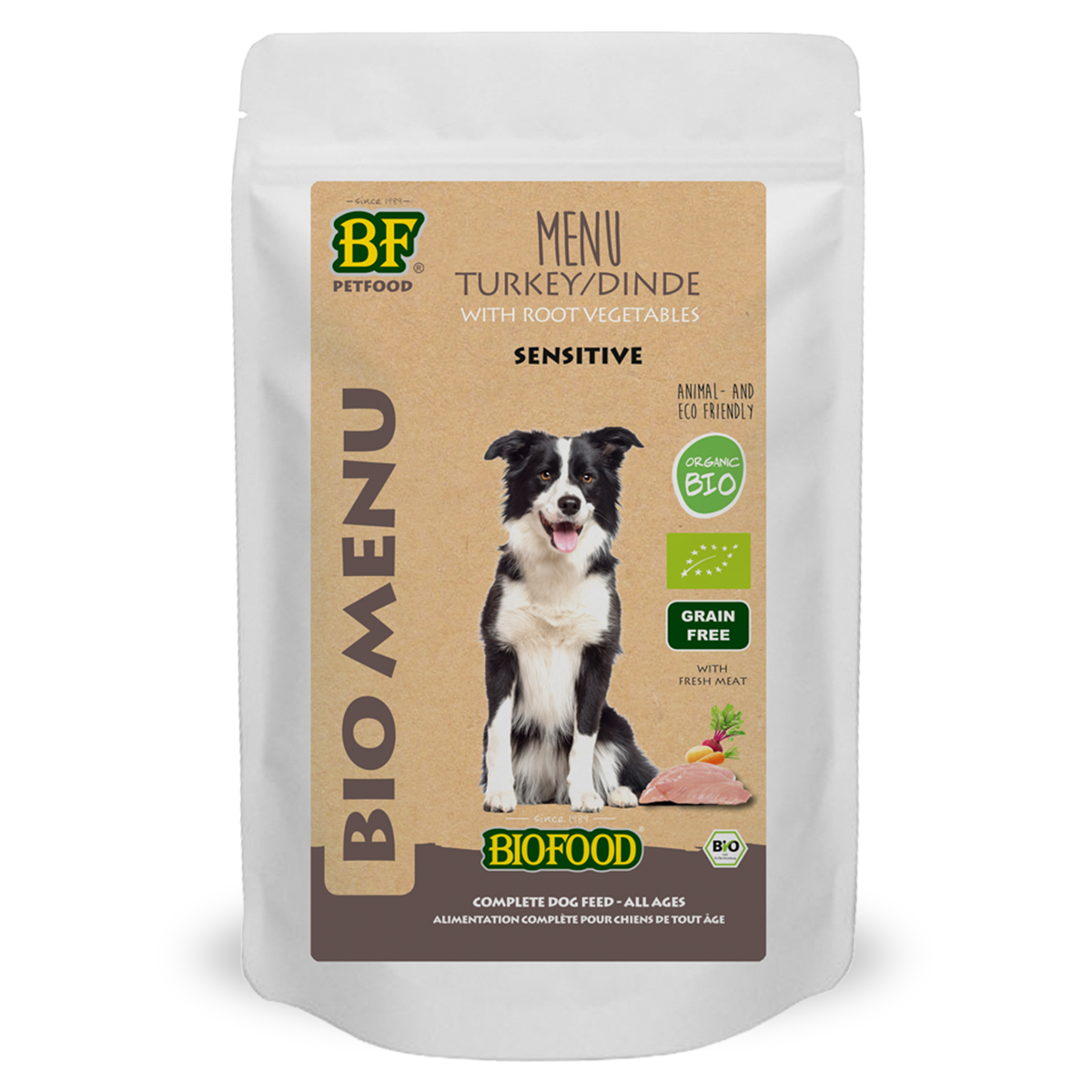 BIOFOOD Organic Kalkoen - Menu